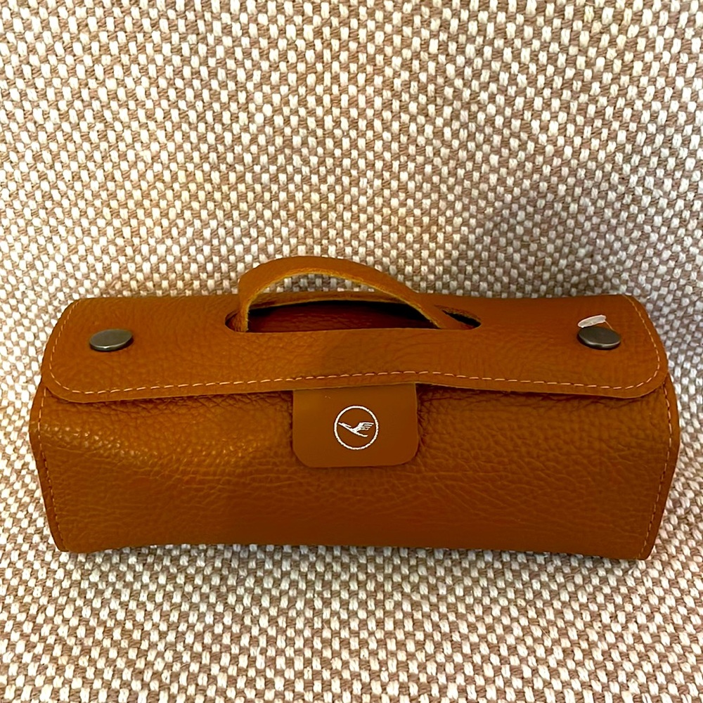 Lufthansa Airlines Airplane Business Class Toiletry Kit w/ L’Occitane Minis
